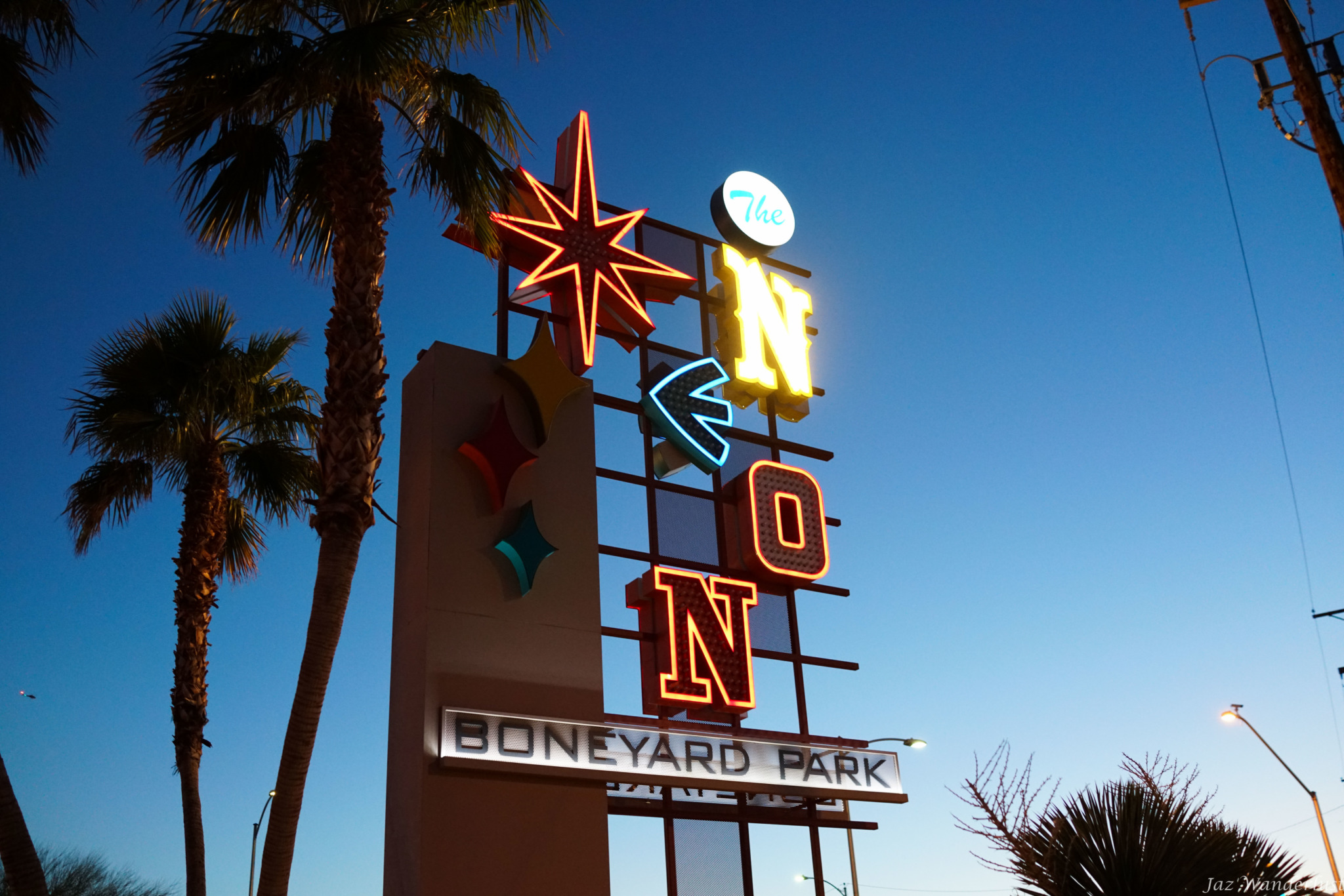 Las Vegas Neon Museum - Where Neon Signs Retired - Jaz Wanderlust