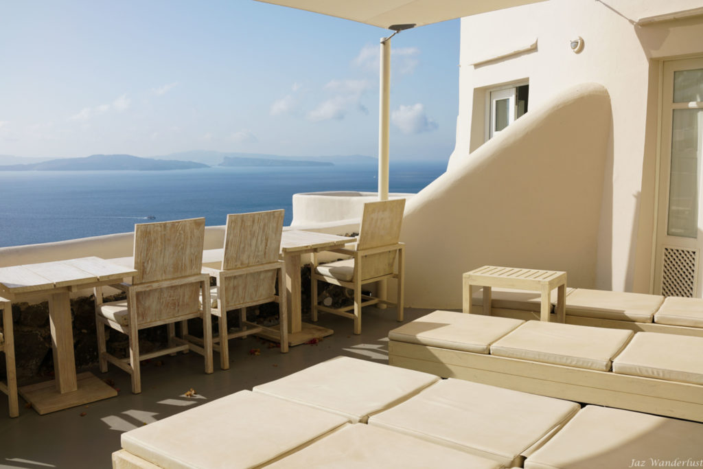 Mystique Santorini terrace