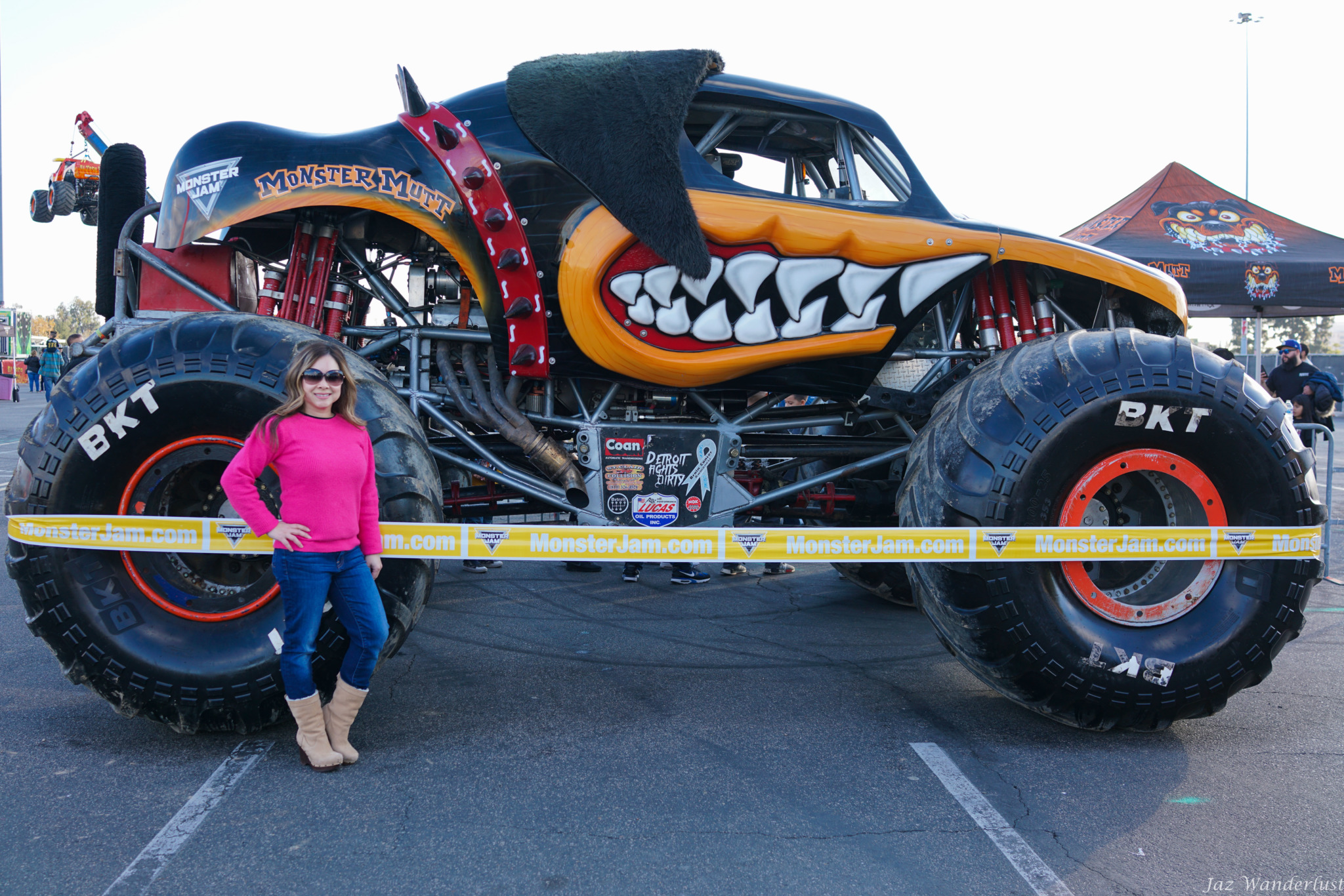 Monster Jam returns to Southern California. Photography by Jaz Wanderlust.