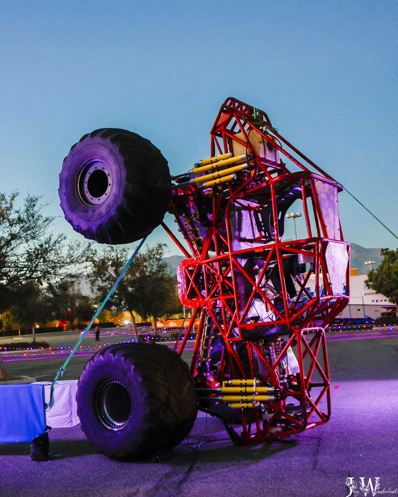 Hot wheels and monster trucks live tour event. Photography by Jaz Wanderlust.
