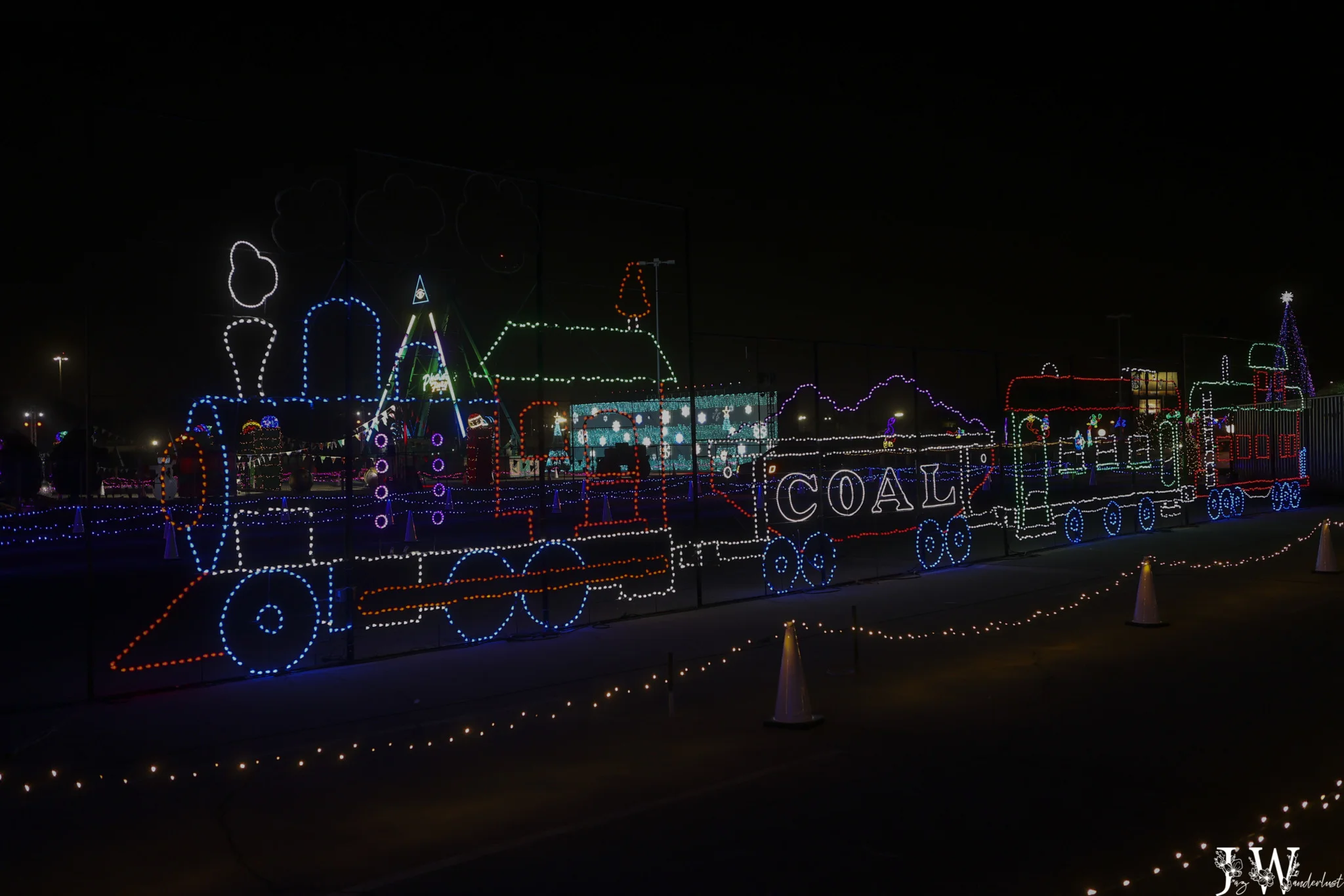 Night of Lights in Costa Mesa, California. Photography by Jaz Wanderlust.
