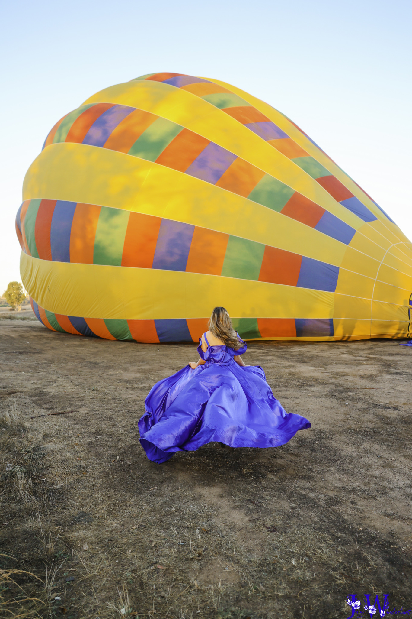 Hot air balloon experience in Temecula. Photography by Jaz Wanderlust.