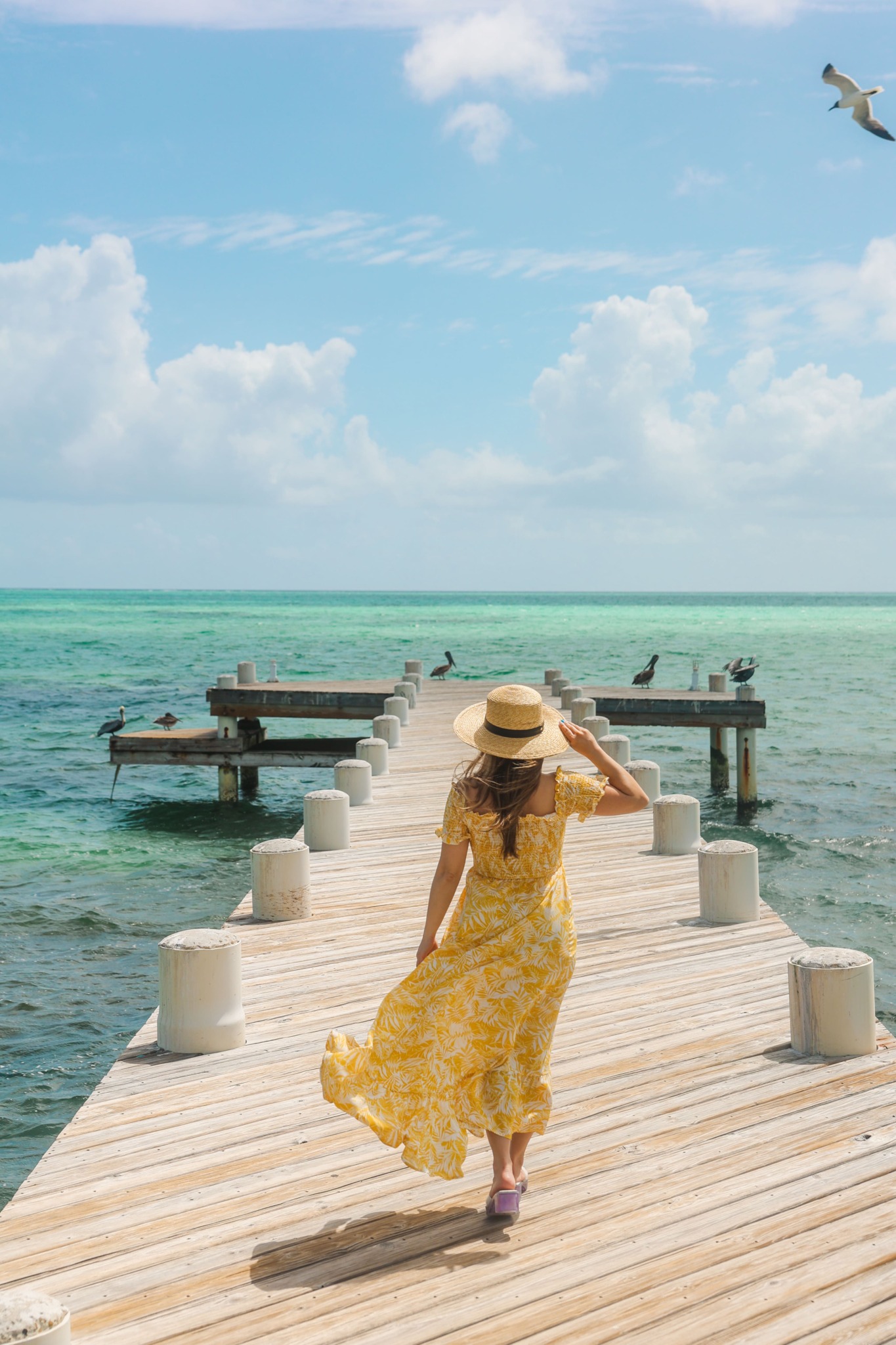 Blue Hills Jetty in Turks and Caicos. Photography by Jaz Wanderlust.