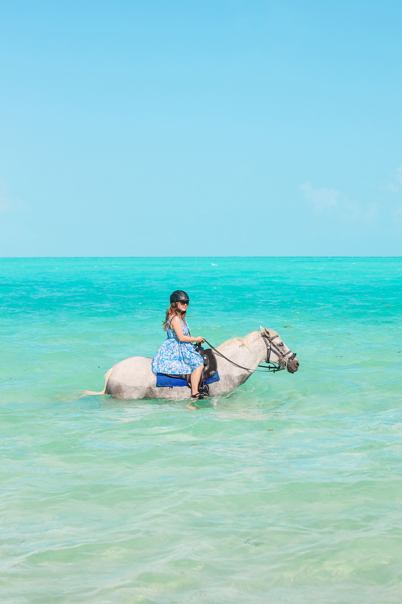 Provo Ponies horseback riding experience in Turks and Caicos. Photography by Jaz Wanderlust.
