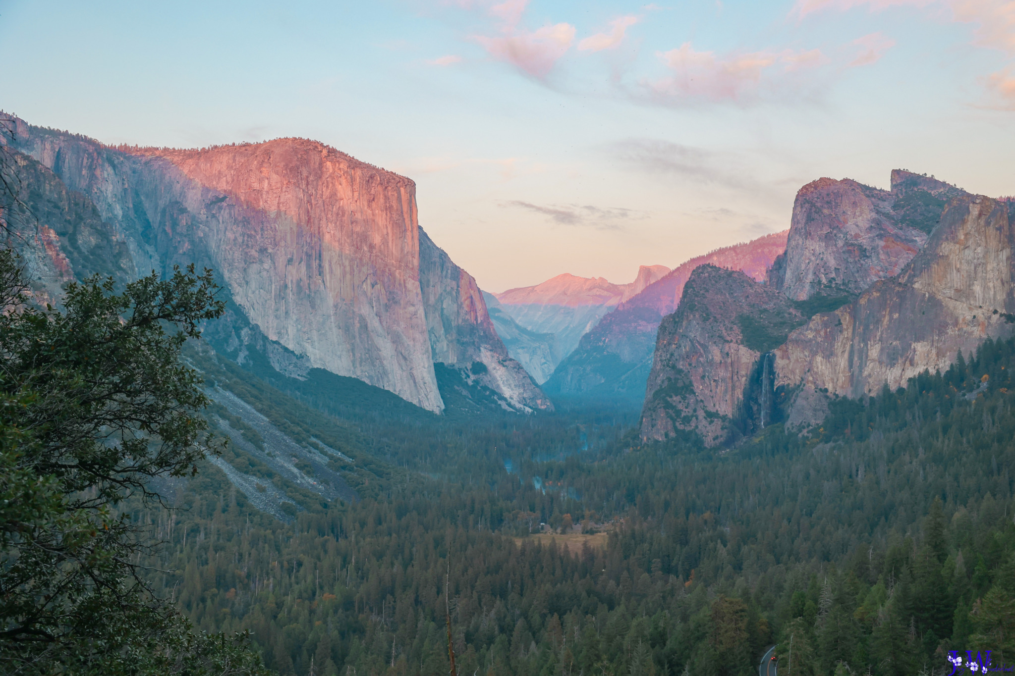 Overlooking Yosemite National Park. Photogtraphy by Jaz Wanderlust.