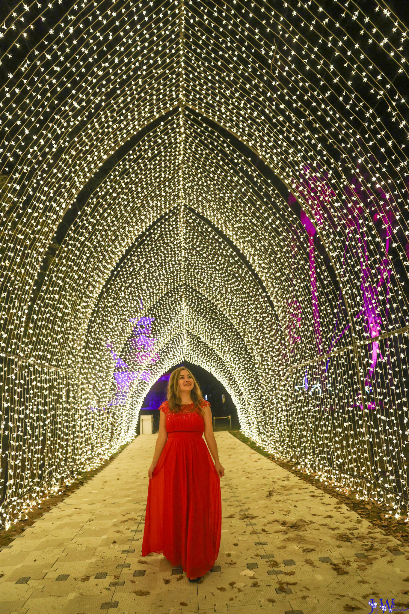 Lightscape christmas light experience in Southern California. Photography by Jaz Wanderlust.